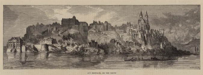 Alt Breisach, aan de Rijn